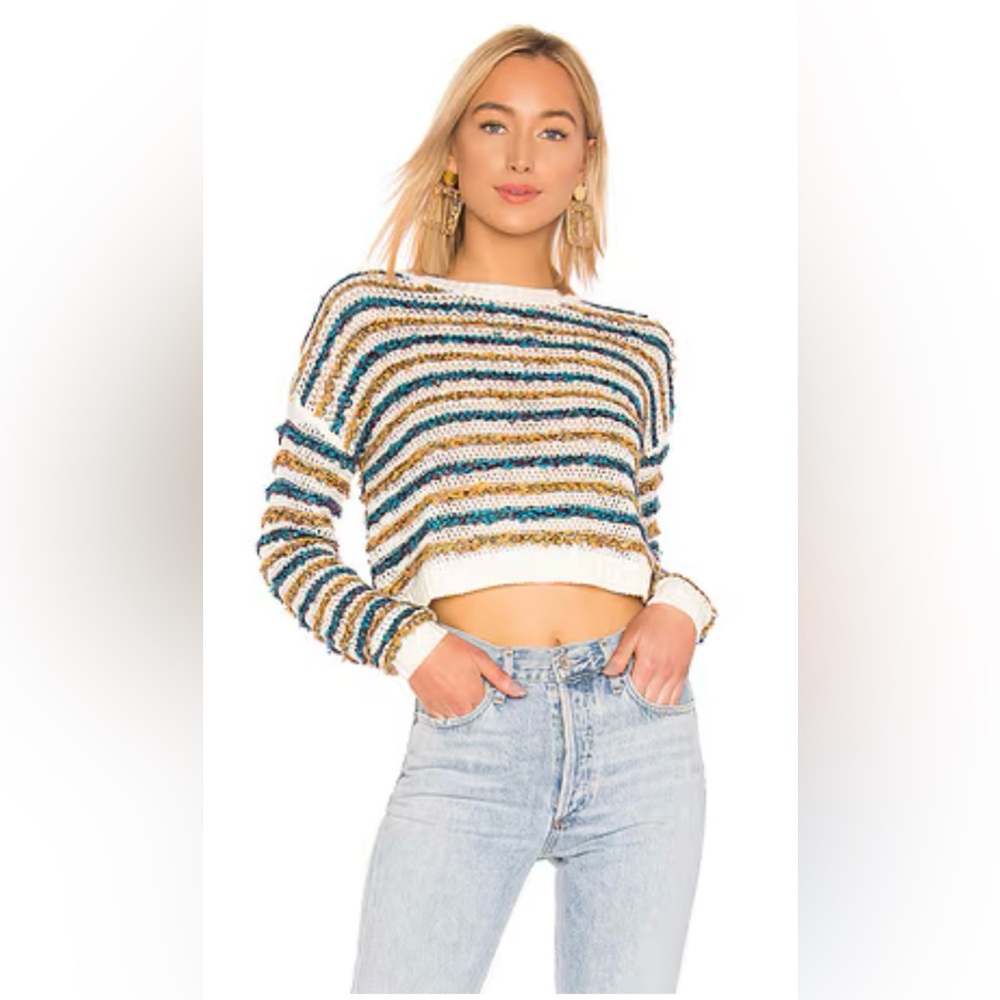 House of Harlow 1969 x Revolve Calypso Sweater - Laguna Stripe